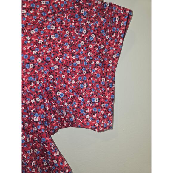 Walter Hagen Red Floral Polo Size 3x NWT - Picture 3 of 8